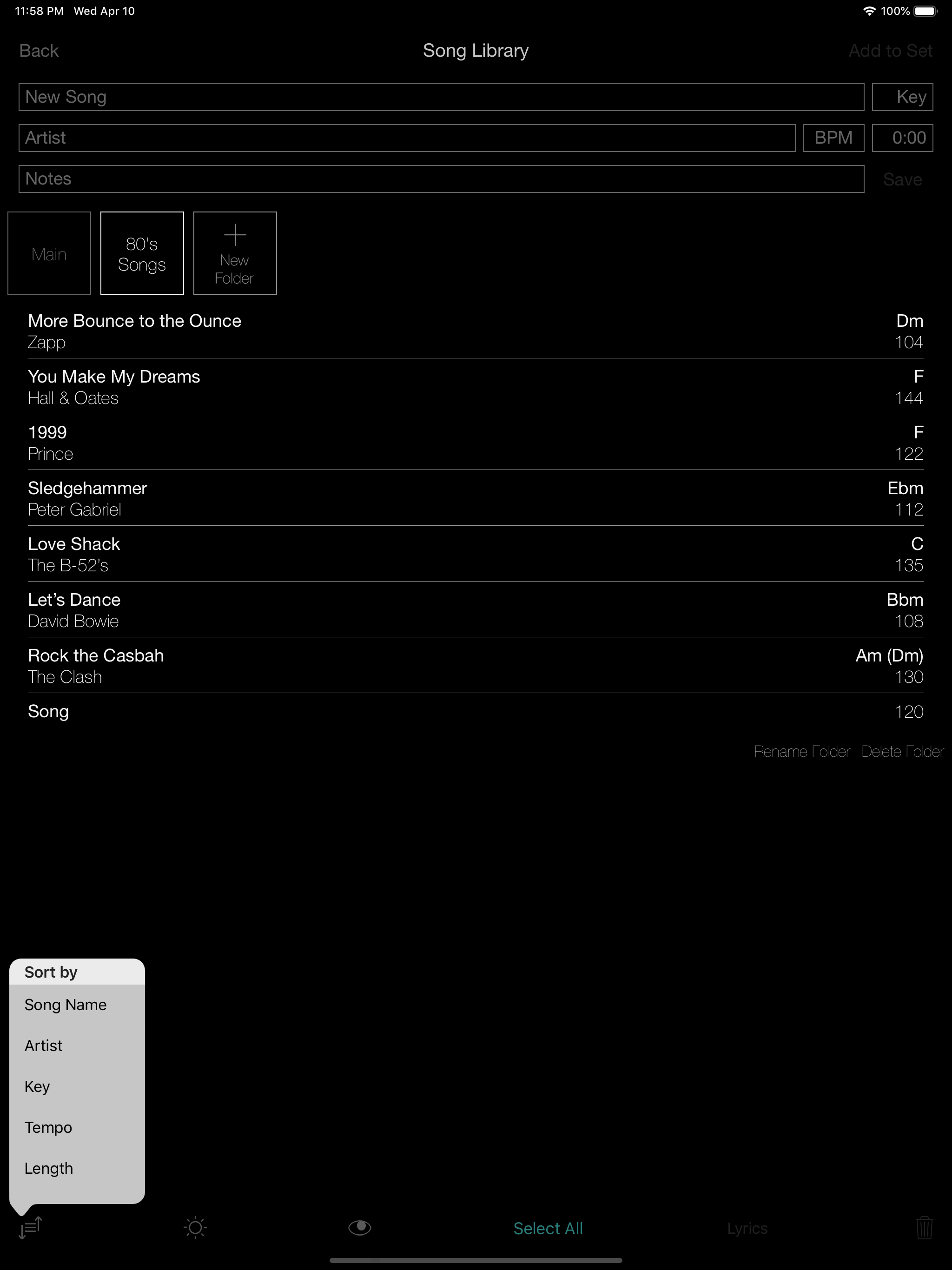 All Set: The Setlist App screenshot 15
