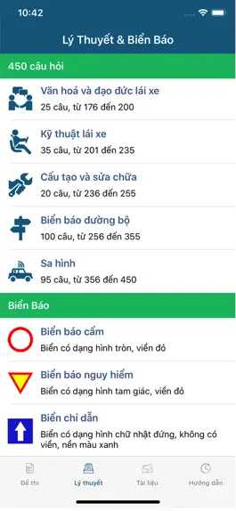 Game screenshot 200 câu hỏi ôn GPLX A1 apk