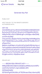 SFTP File Provider screenshot
