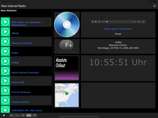 Screenshot #5 pour New Internet Radio