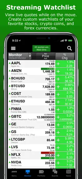 Game screenshot ADVFN Realtime Stocks & Crypto mod apk