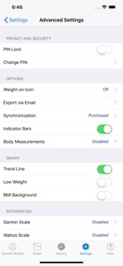 Monitor Your Weight screenshot #5 for iPhone