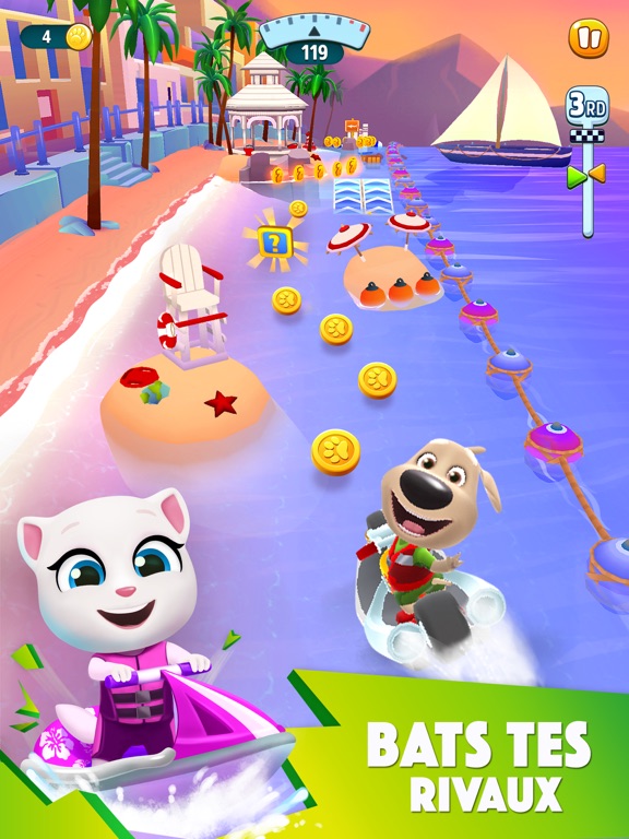 Screenshot #5 pour Talking Tom Jetski 2