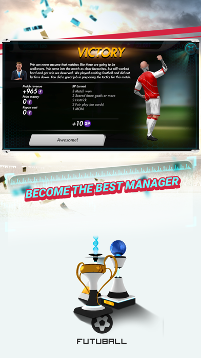 Futuball - Football Manager Screenshot