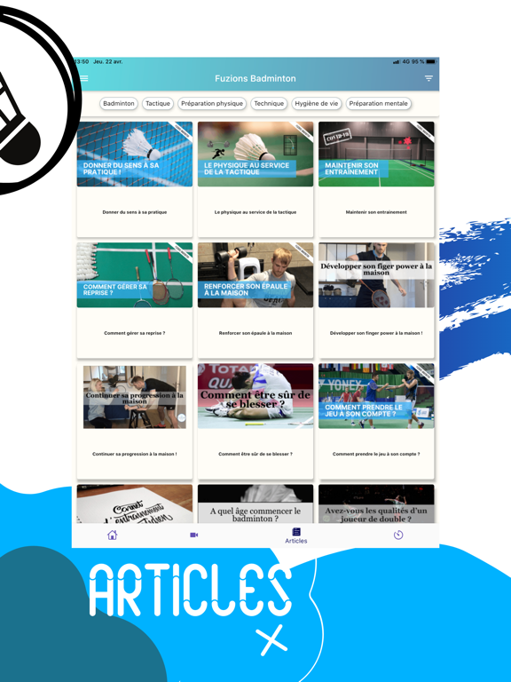 Screenshot #6 pour Fuzions badminton