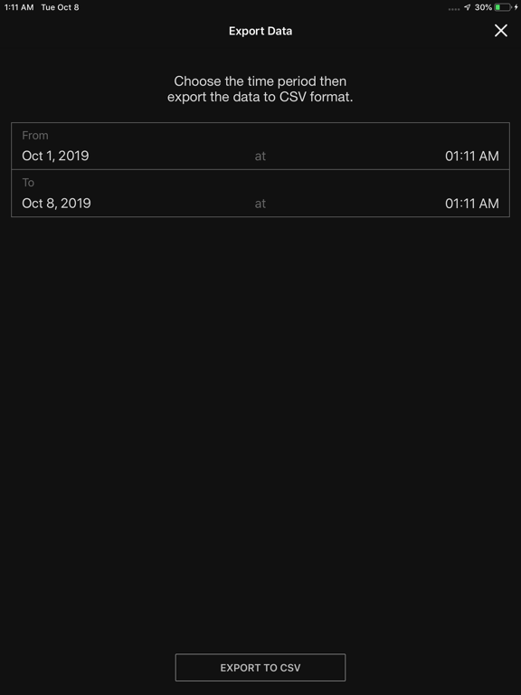 tempi.fi iPad screenshot 4 - Utilities app