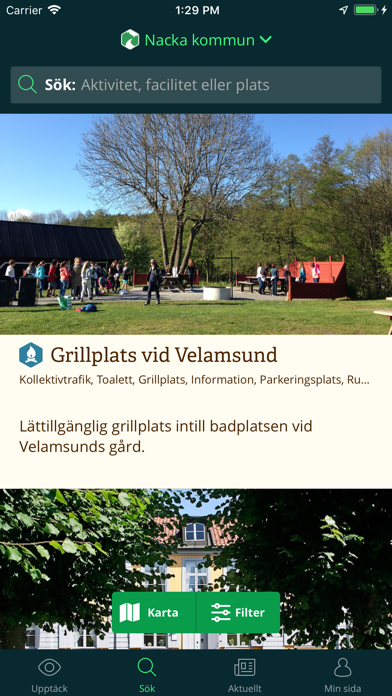 Screenshot #2 pour Nackas Naturkarta