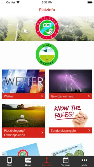 Golf Club Trier e.V. screenshot 3
