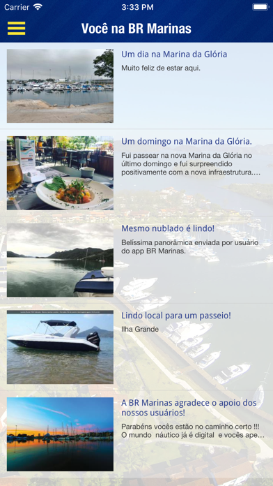 BR Marinas APP Screenshot