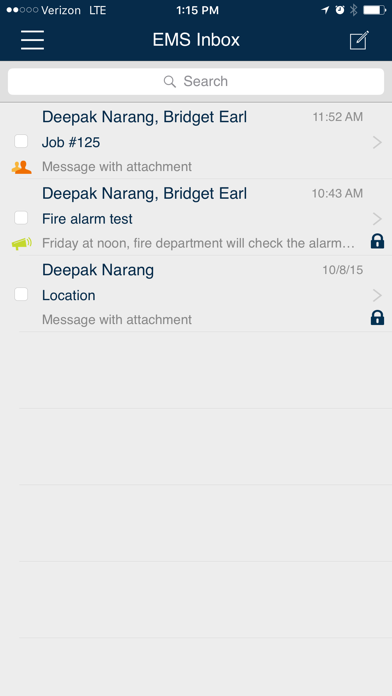 Screenshot #1 pour Syniverse Enterprise Messaging