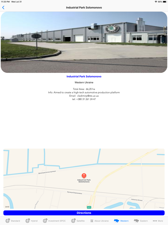 InvestUkraine IP iPad screenshot 3 - Business app