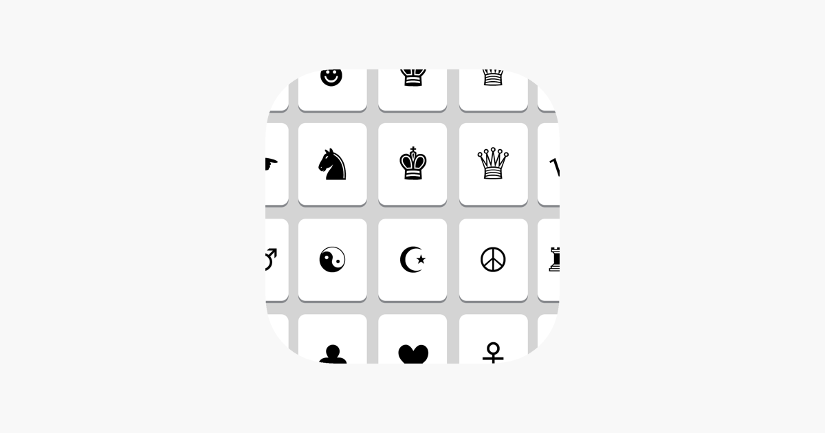 Characters & Symbols on the App Store