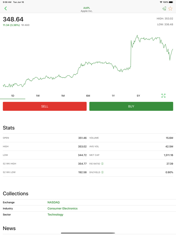 Screenshot #4 pour Stock Market Simulator