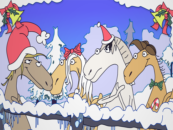 Screenshot #4 pour Christmas Singing Horses