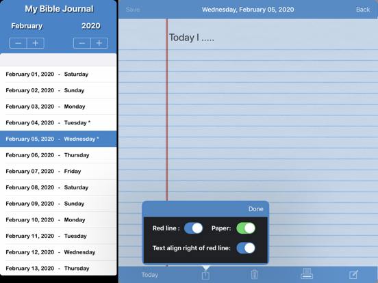 Screenshot #4 pour My Bible Journal