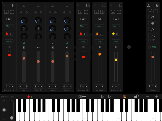 Screenshot #4 pour LayR-Multi Timbral Synthesizer