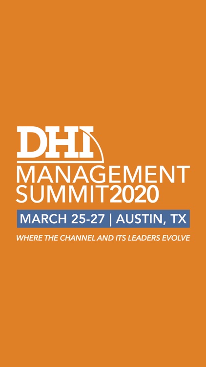 DHI Management Summit 2020