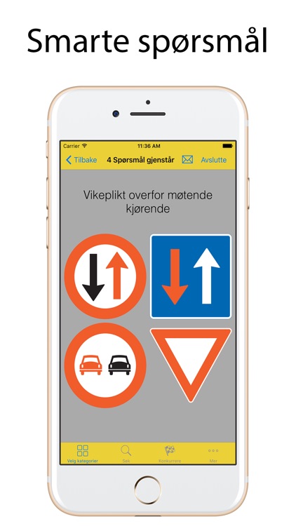 Trafikkskilt Quiz Lite