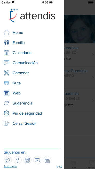 Padres Attendis Screenshot