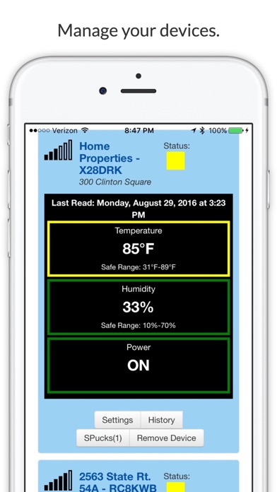 Sensored Life iPhone screenshot 2 - Utilities app
