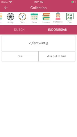 Game screenshot Dutch Indonesian Dictionary hack