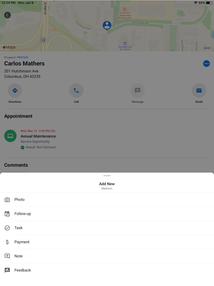 SalesView by Supportworks