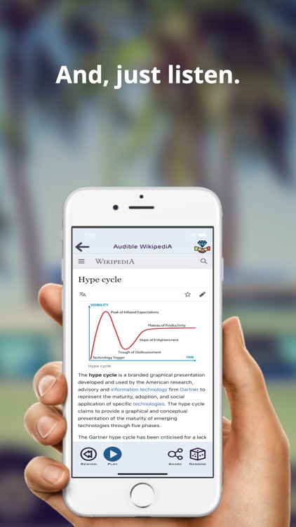 Audible Wikipedia : Handsfree screenshot-4