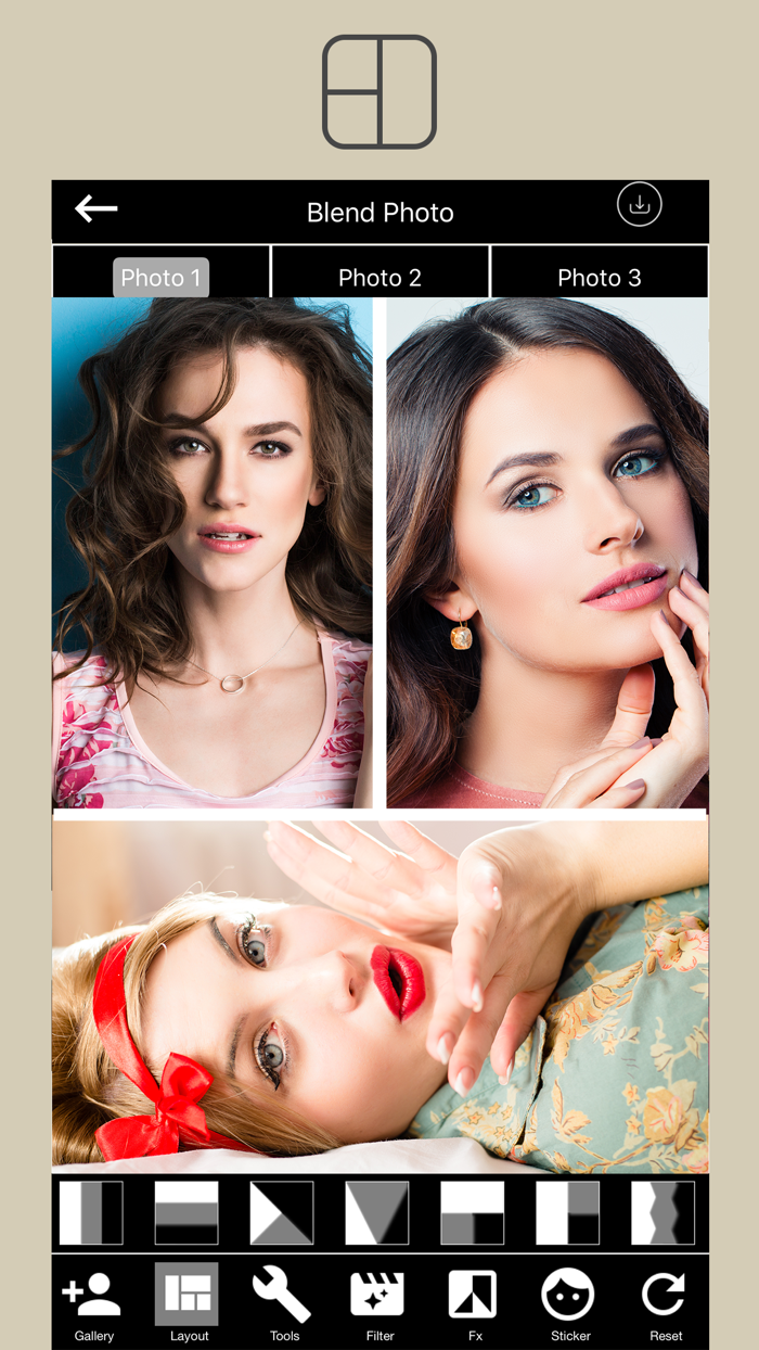 Blender Camera Photo Collage