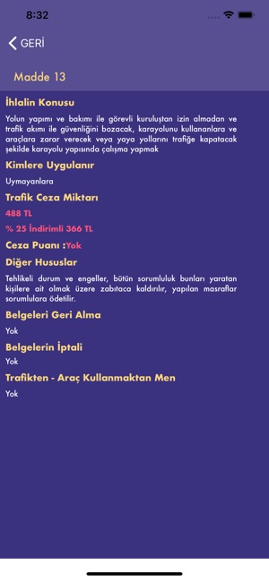 Trafik Ceza Rehberi 2019 Pro(圖3)-速報App