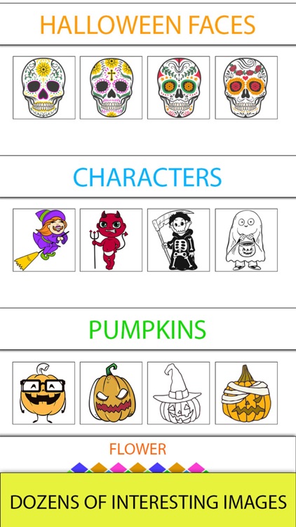 Halloween Coloring Color Book screenshot-3
