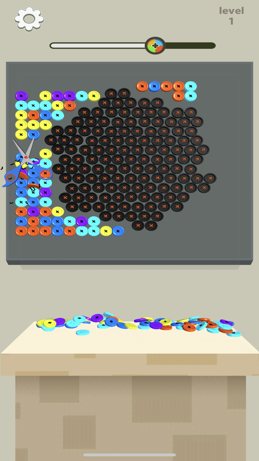 #1. Unbutton! (iOS) 由: funcell Games Pvt Ltd