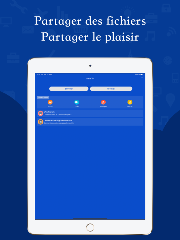 Screenshot #4 pour SendTo - File Transfer Tool
