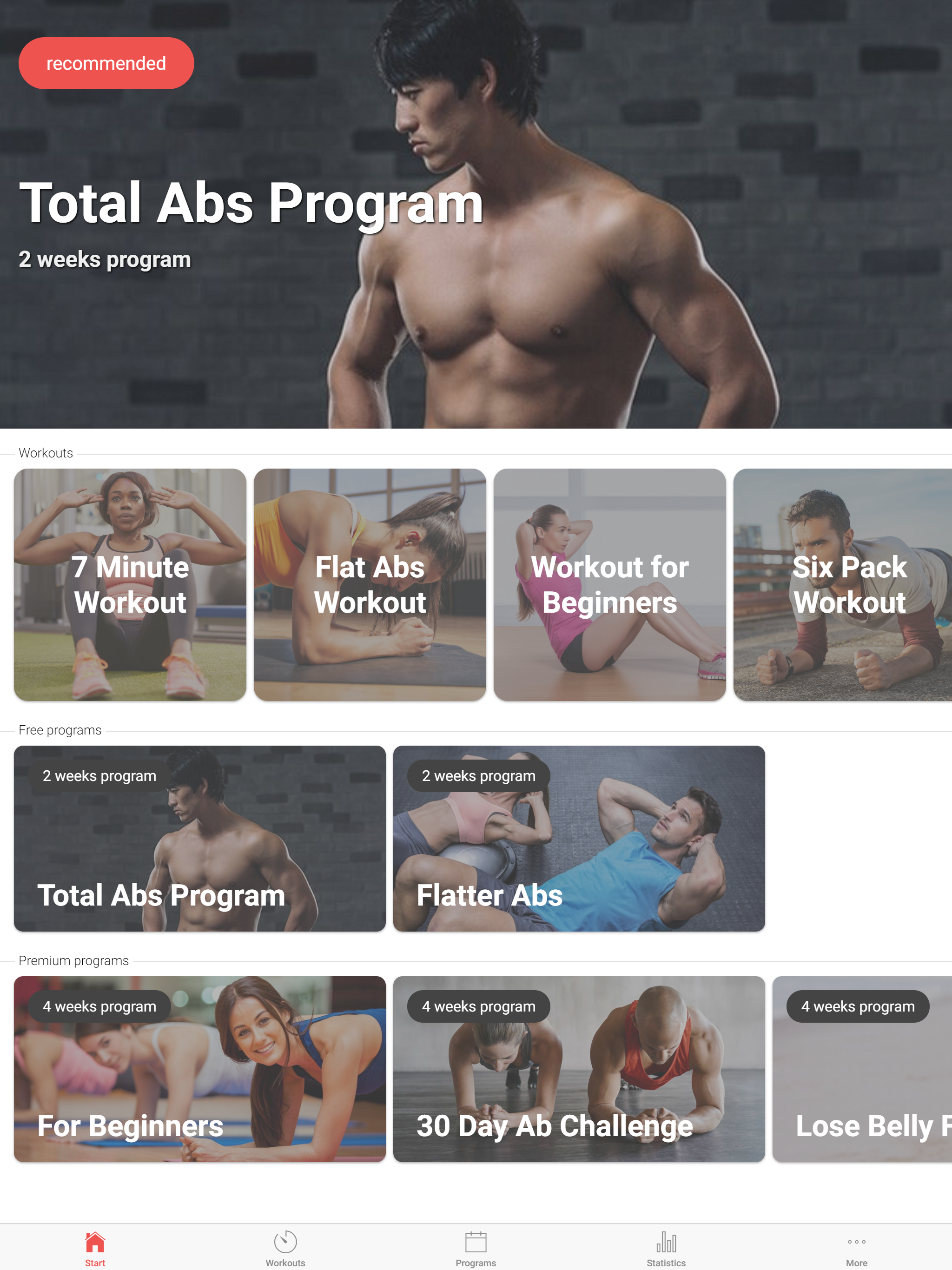 Total Abs Program