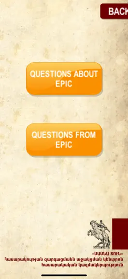 Game screenshot SASUNCI DAVIT hack