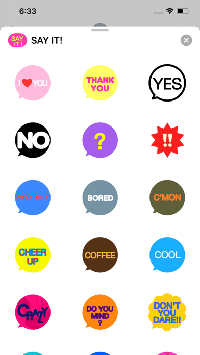 Say It! - Bubble Stickersのおすすめ画像2