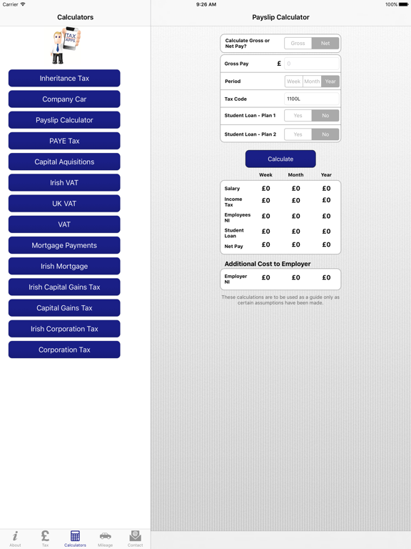 Screenshot #6 pour Tax Apps