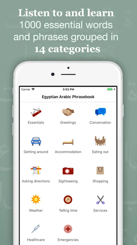 Easy Egyptian Arabic screenshot 3 of 9