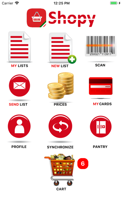 Shopy (Shopping List) Screenshot