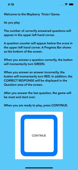 Game screenshot Mayberry Trivia III mod apk