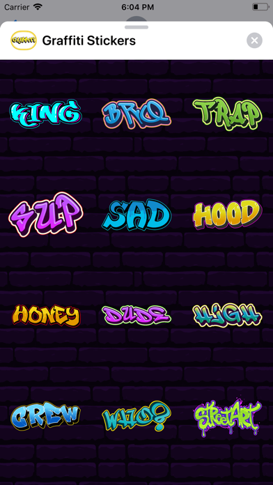 Graffiti Stickers for iMessage screenshot 3