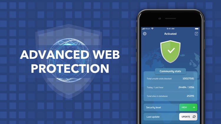 Max Shield: web protection app