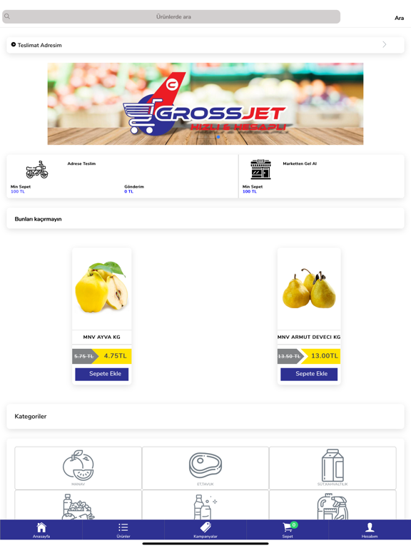 Screenshot #4 pour Grossjet Sanal Market