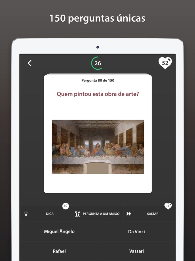 Artes: Quiz de Perguntas e Respostas