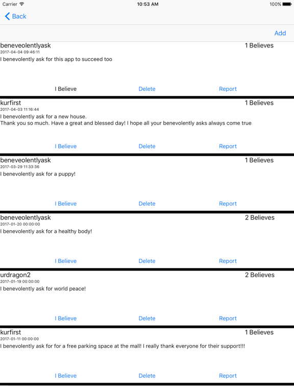 Screenshot #4 pour Benevolently Ask