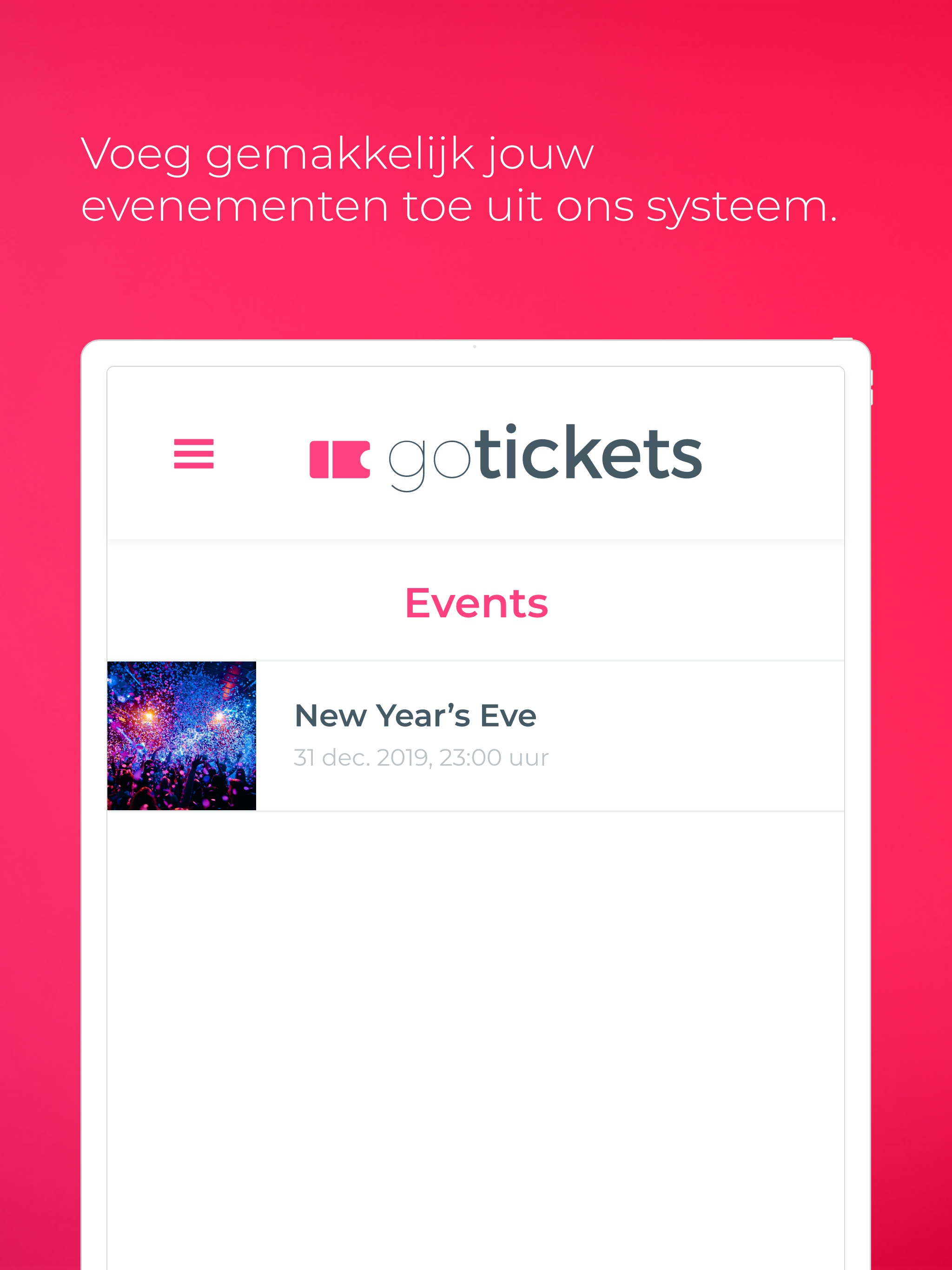 GO-tickets scanner
