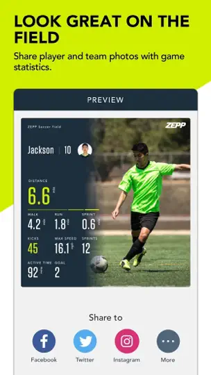 Скриншот Zepp Play Soccer на iPhone 5