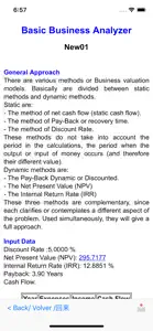 Basic Business Analyzer screenshot #2 for iPhone
