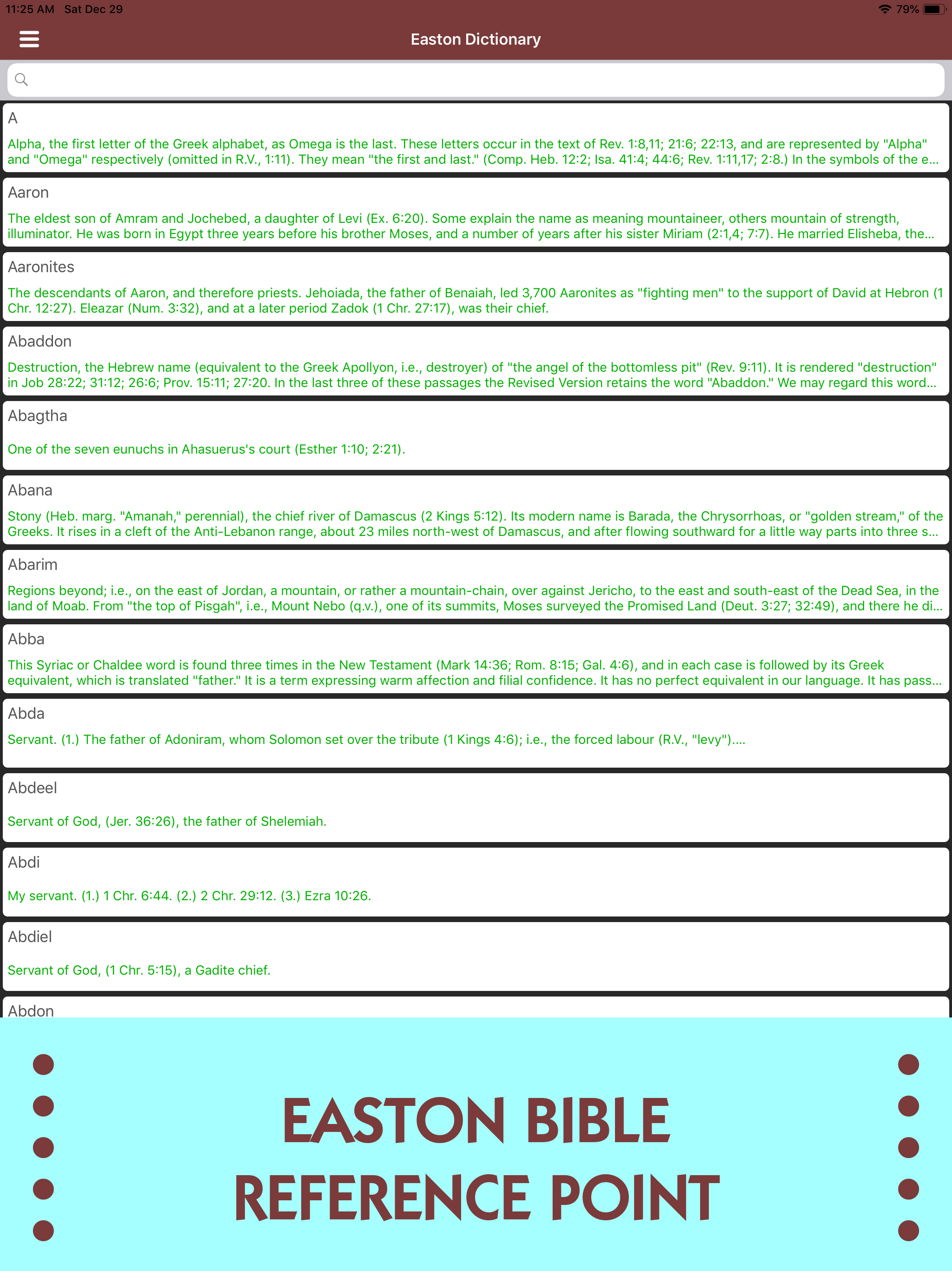 Easton Bible Dictionary: Bible