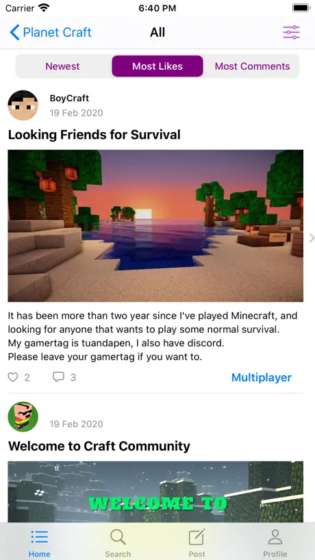 Addons for Minecraft Community