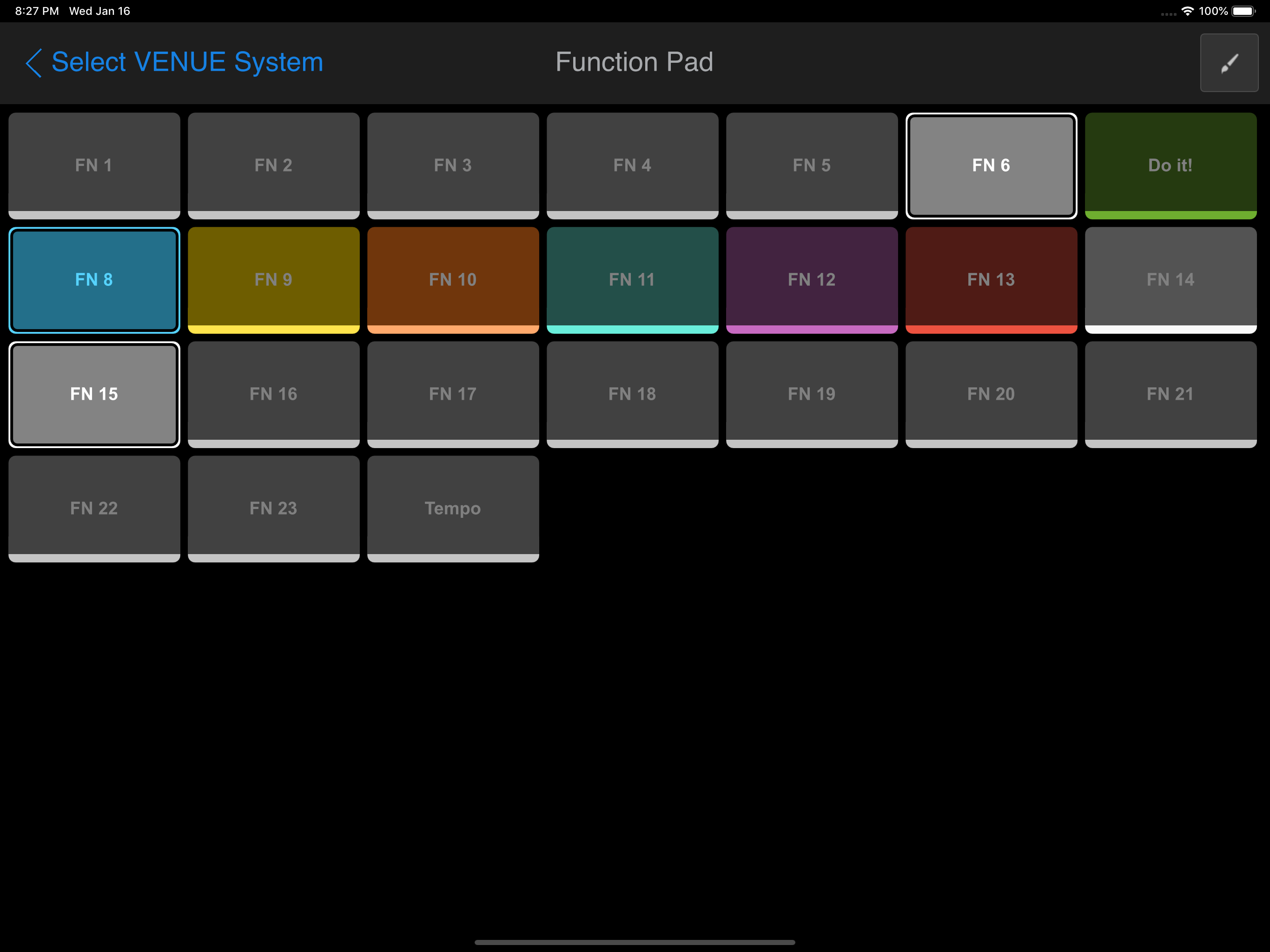 VENUE | Function Pad screenshot 4